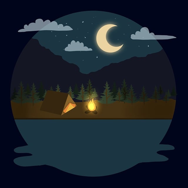 flashlight, camping, outdoors