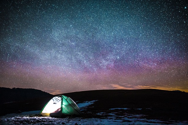 flashlight, camping, outdoors