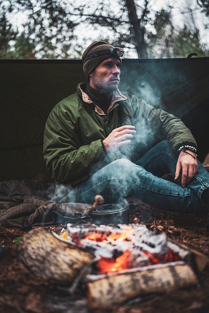 flashlight, camping, outdoors
