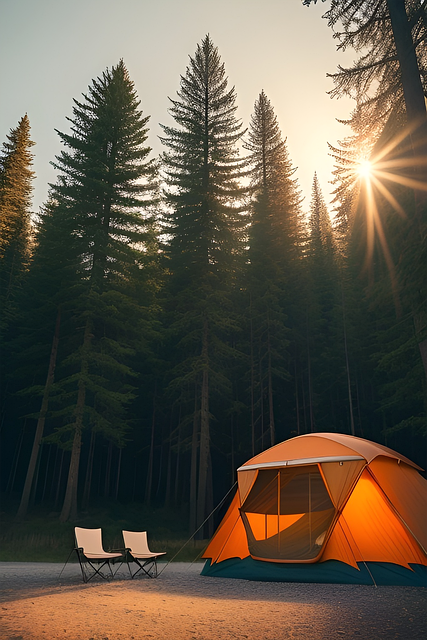 flashlight, camping, outdoors