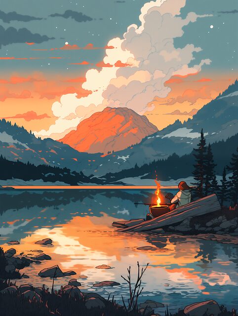 flashlight, camping, outdoors