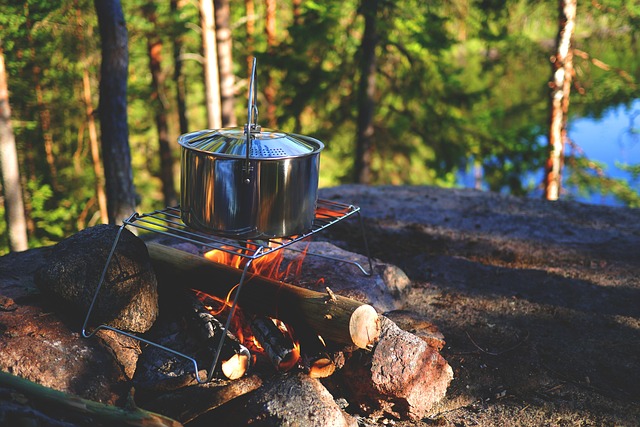 flashlight, camping, outdoors