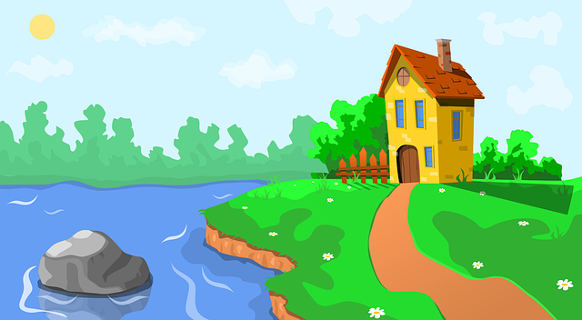 flashlight, home, house