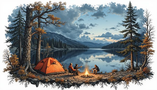 flashlight, camping, outdoors