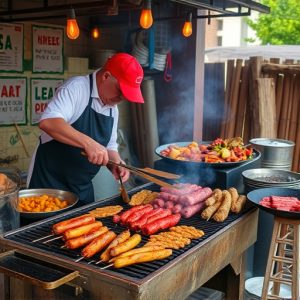 Chopped BBQ Mastery: Blending Sweet and Spicy Flavors