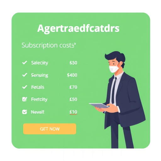 agent subscription cost