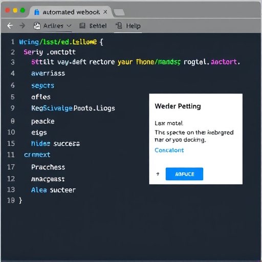 automated webhook setup
