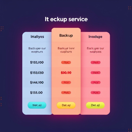 backup service pricing analysis