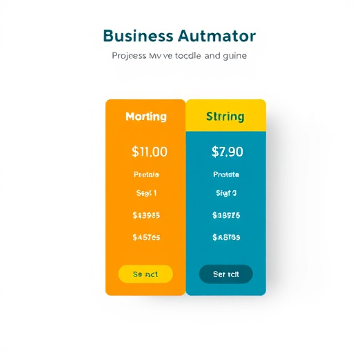 business automation pricing
