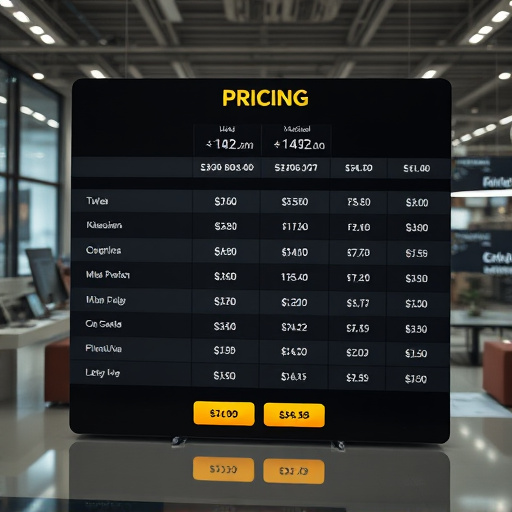 business pricing analysis