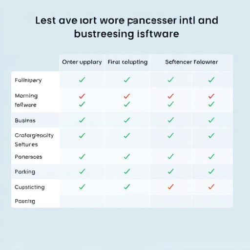 business software comparison