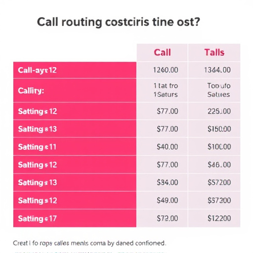 call routing cost