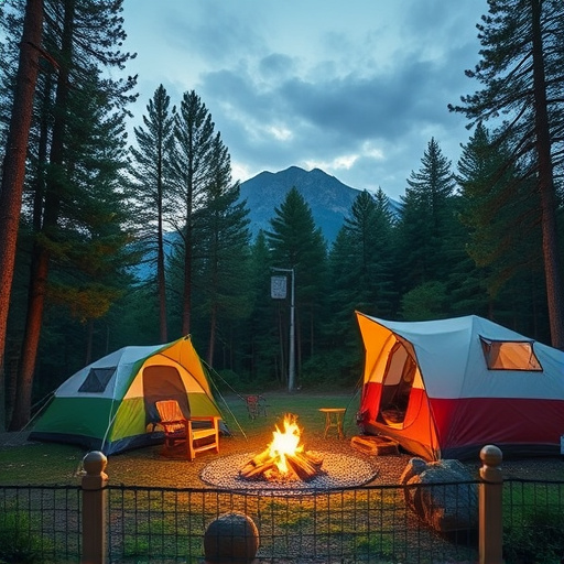 camping