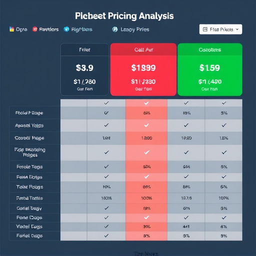 competitor pricing analysis