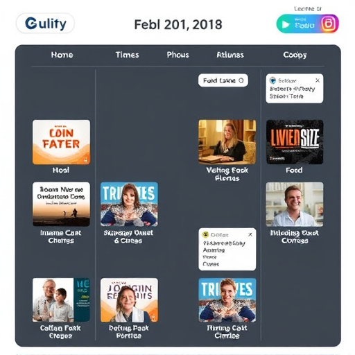 content calendar features