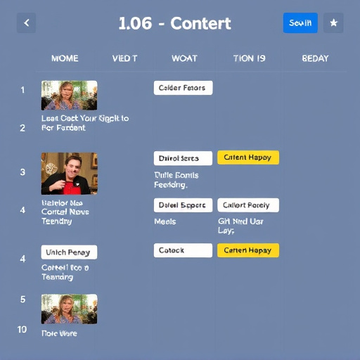 content calendar features