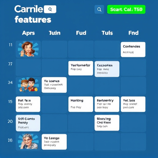 content calendar features