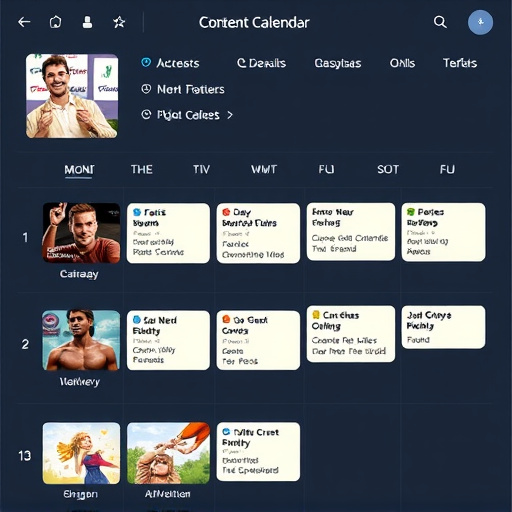 content calendar features