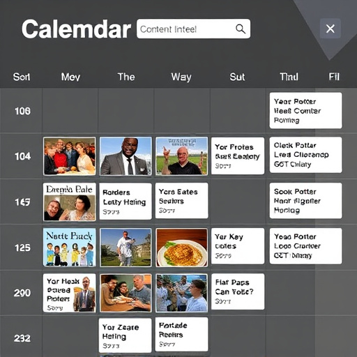 content calendar features