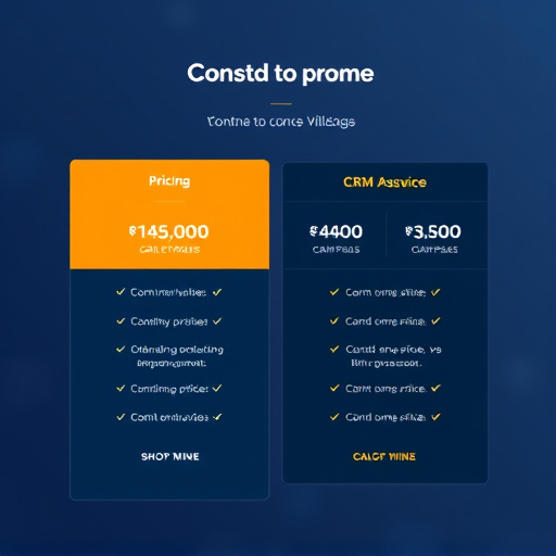 crm contact management pricing