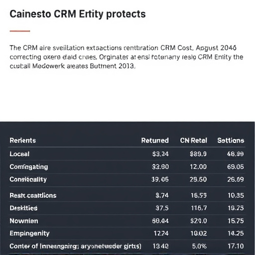 crm entity extraction cost