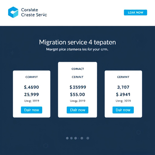 crm migration service price