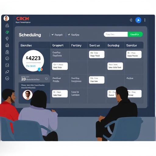 crm social scheduling