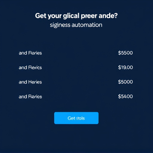 digital business automation fee