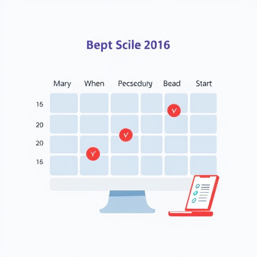 digital marketing scheduling