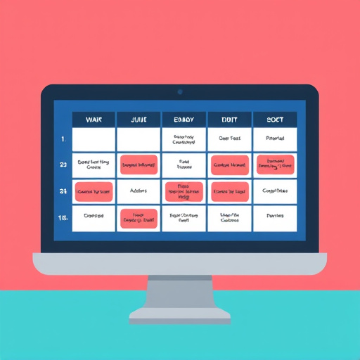 digital marketing scheduling