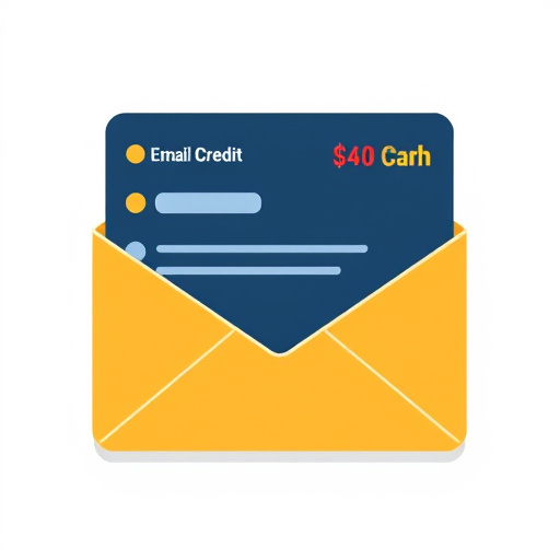 email credit consumption