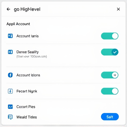 gohighlevel account options