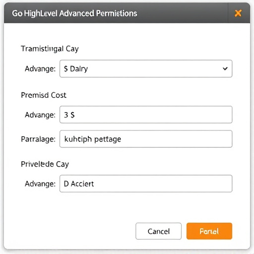 gohighlevel advanced permissions cost