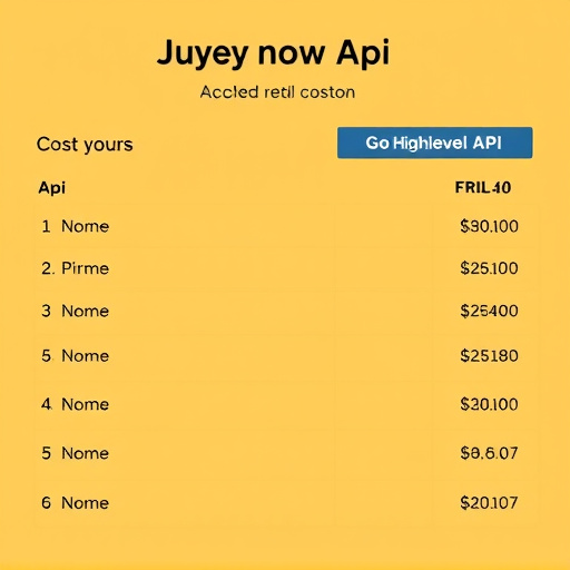 gohighlevel api plugin cost