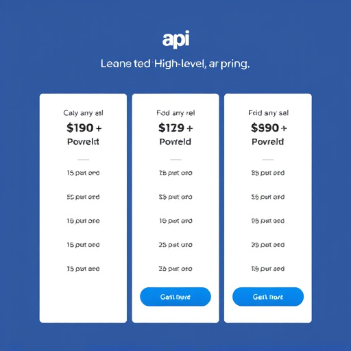gohighlevel api pricing