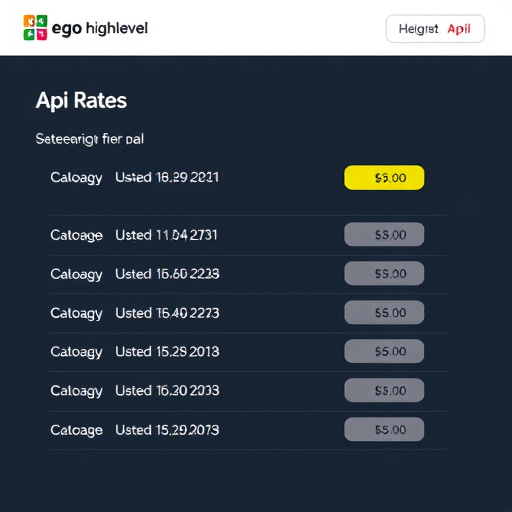 gohighlevel api rates