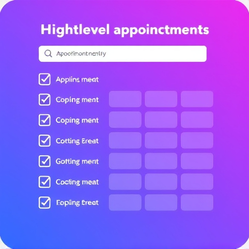 gohighlevel appointment scheduling
