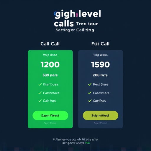 gohighlevel call pricing