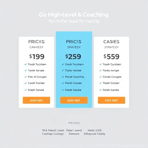 gohighlevel coaching pricing strategy