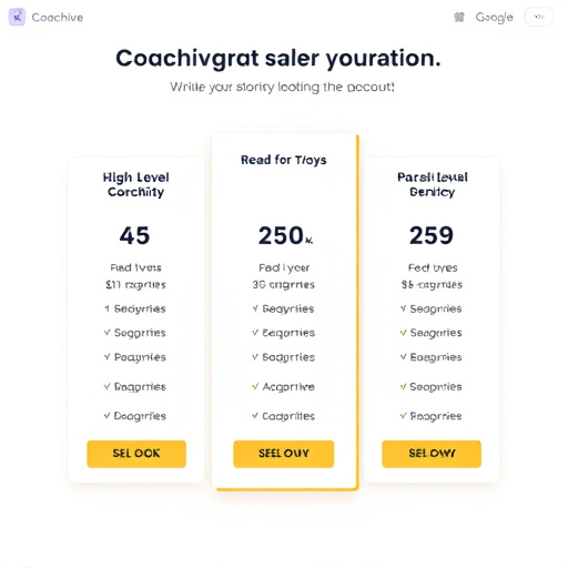 gohighlevel coaching pricing strategy