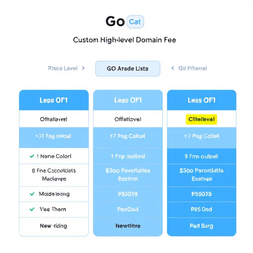 gohighlevel custom domain fee structure