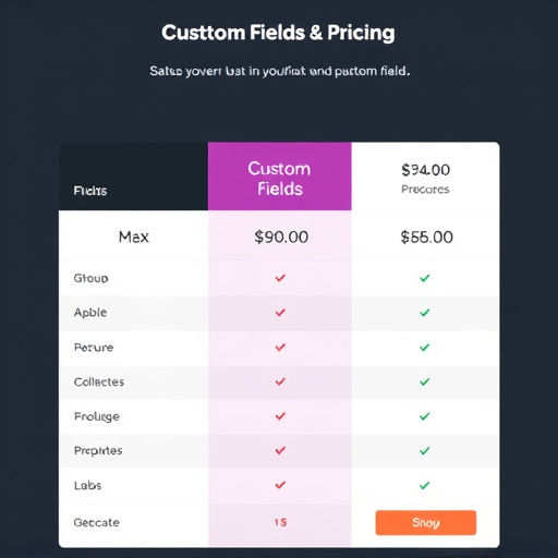 gohighlevel custom fields pricing comparison