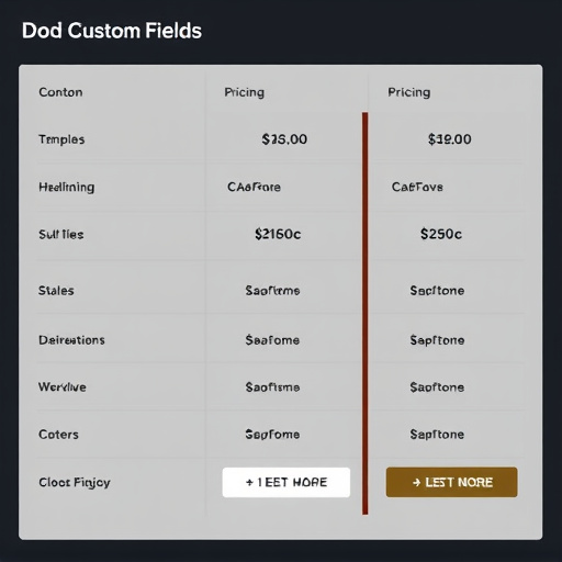 gohighlevel custom fields pricing comparison