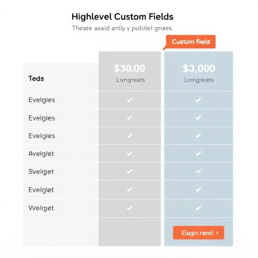 gohighlevel custom fields pricing comparison