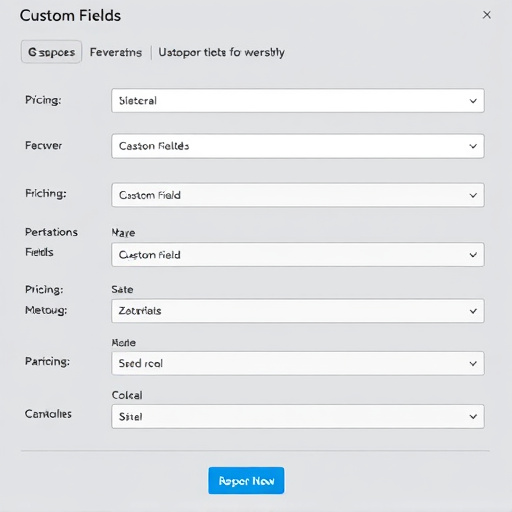 gohighlevel custom fields pricing options