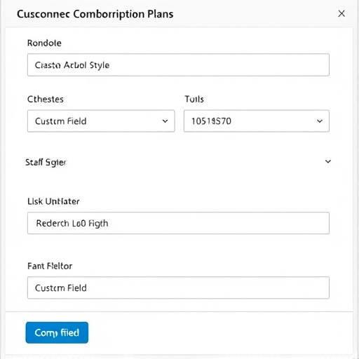 gohighlevel custom fields subscription plans