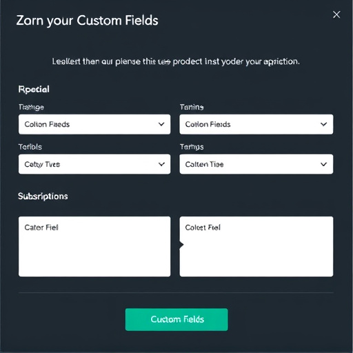 gohighlevel custom fields subscription plans