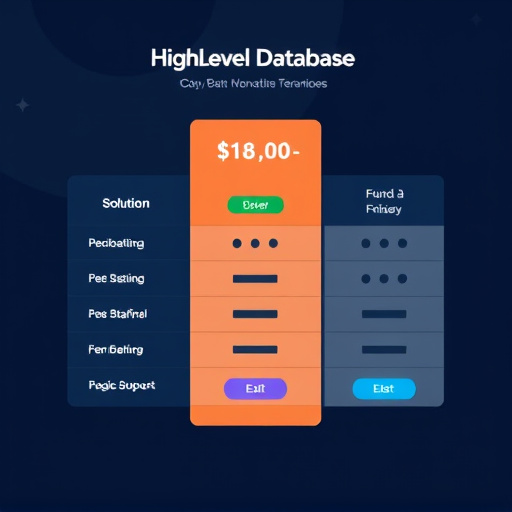 gohighlevel database solution pricing