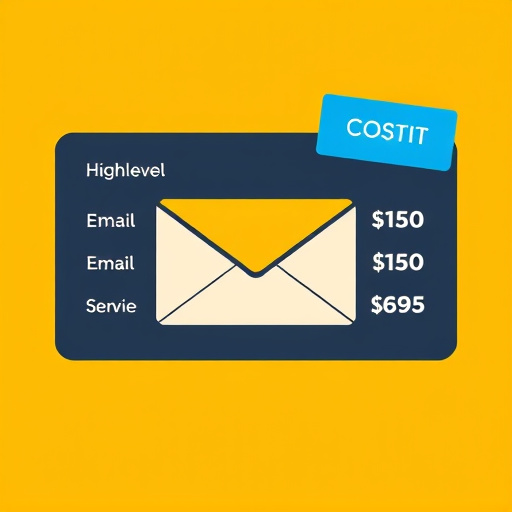 gohighlevel email service cost