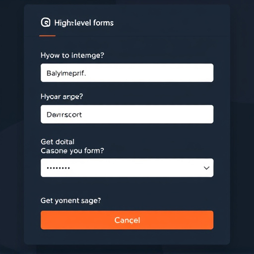 gohighlevel forms integration